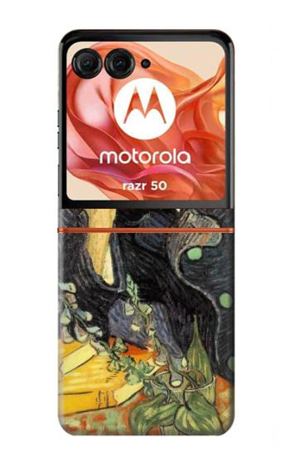 S0212 Van Gogh Portrait of Dr. Gachet Hülle Schutzhülle Taschen für Motorola Razr 50