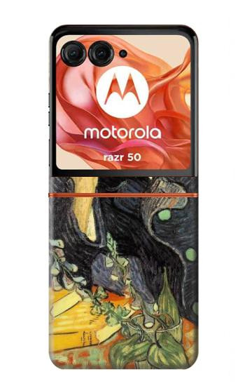 S0212 Van Gogh Portrait of Dr. Gachet Hülle Schutzhülle Taschen für Motorola Razr 70,60,50, Razr (2026, 2025, 2024)