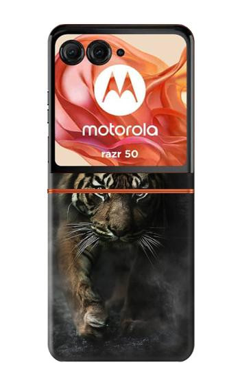 S0877 Bengal Tiger Hülle Schutzhülle Taschen für Motorola Razr 70,60,50, Razr (2026, 2025, 2024)