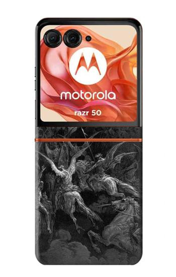 S1026 Gustave Dore Paradise Lost Hülle Schutzhülle Taschen für Motorola Razr 70,60,50, Razr (2026, 2025, 2024)