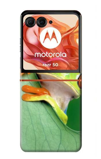 S1047 Little Frog Hülle Schutzhülle Taschen für Motorola Razr 70,60,50, Razr (2026, 2025, 2024)