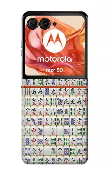 S1051 Mahjong Hülle Schutzhülle Taschen für Motorola Razr 70,60,50, Razr (2026, 2025, 2024)