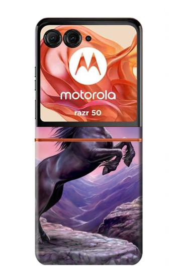 S1461 Unicorn Fantasy Horse Hülle Schutzhülle Taschen für Motorola Razr 70,60,50, Razr (2026, 2025, 2024)