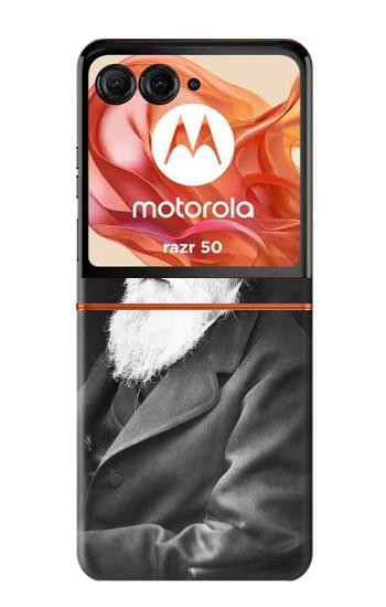 S1610 Charles Darwin Hülle Schutzhülle Taschen für Motorola Razr 70,60,50, Razr (2026, 2025, 2024)