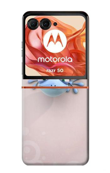 S1631 Funny Gecko Lizard Hülle Schutzhülle Taschen für Motorola Razr 70,60,50, Razr (2026, 2025, 2024)