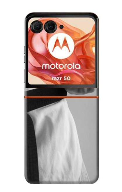 S1931 Black Belt Karate Hülle Schutzhülle Taschen für Motorola Razr 50