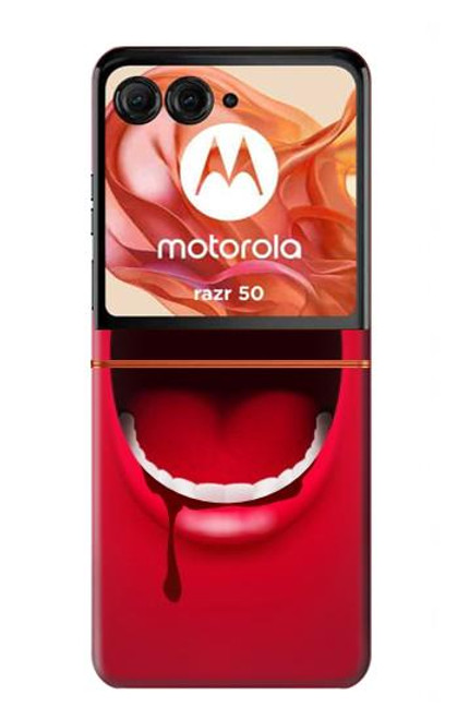 S2103 Vampire Mouth Hülle Schutzhülle Taschen für Motorola Razr 50