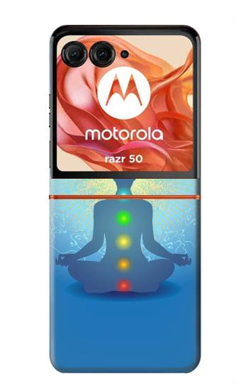 S2295 Bhuddha Aura Chakra Balancing Healing Hülle Schutzhülle Taschen für Motorola Razr 70,60,50, Razr (2026, 2025, 2024)