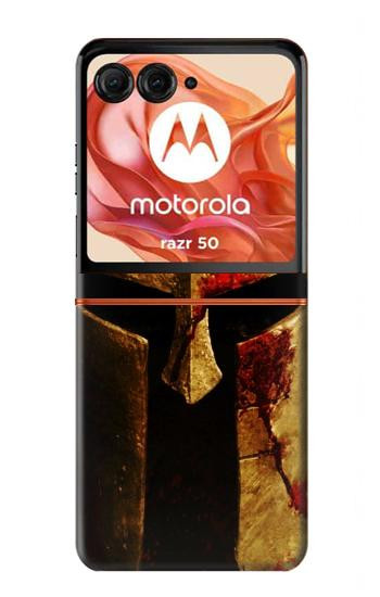 S2439 Warrior Spartan Helmet Hülle Schutzhülle Taschen für Motorola Razr 70,60,50, Razr (2026, 2025, 2024)