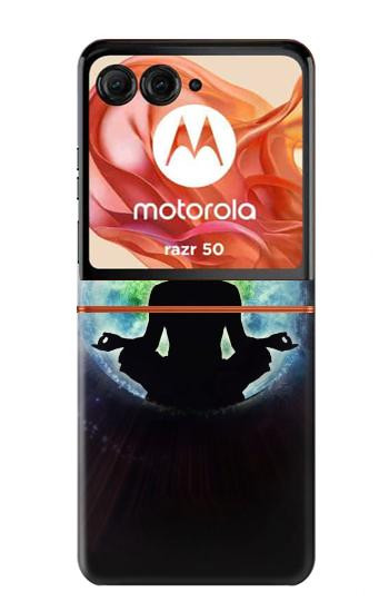 S2527 Yoga Nature Universe Hülle Schutzhülle Taschen für Motorola Razr 70,60,50, Razr (2026, 2025, 2024)