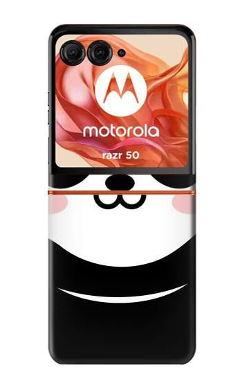 S2662 Cute Panda Cartoon Hülle Schutzhülle Taschen für Motorola Razr 70,60,50, Razr (2026, 2025, 2024)