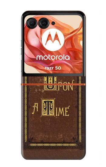 S2824 Once Upon a Time Book Cover Hülle Schutzhülle Taschen für Motorola Razr 70,60,50, Razr (2026, 2025, 2024)