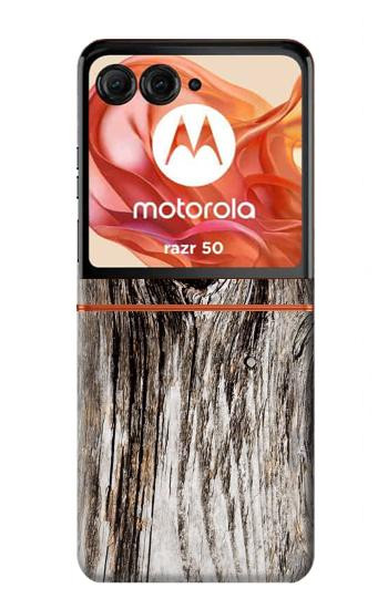 S2844 Old Wood Bark Graphic Hülle Schutzhülle Taschen für Motorola Razr 70,60,50, Razr (2026, 2025, 2024)