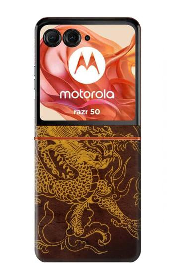 S2911 Chinese Dragon Hülle Schutzhülle Taschen für Motorola Razr 70,60,50, Razr (2026, 2025, 2024)