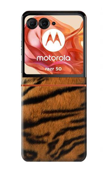 S2962 Tiger Stripes Graphic Printed Hülle Schutzhülle Taschen für Motorola Razr 70,60,50, Razr (2026, 2025, 2024)