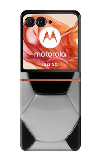 S2964 Football Soccer Ball Hülle Schutzhülle Taschen für Motorola Razr 70,60,50, Razr (2026, 2025, 2024)