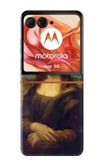 S3038 Mona Lisa Da Vinci Painting Hülle Schutzhülle Taschen für Motorola Razr 70,60,50, Razr (2026, 2025, 2024)
