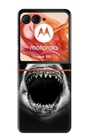 S3100 Great White Shark Hülle Schutzhülle Taschen für Motorola Razr 70,60,50, Razr (2026, 2025, 2024)