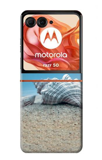 S3213 Sea Shells Under the Sea Hülle Schutzhülle Taschen für Motorola Razr 70,60,50, Razr (2026, 2025, 2024)