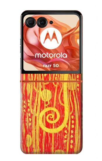 S3352 Gustav Klimt Medicine Hülle Schutzhülle Taschen für Motorola Razr 70,60,50, Razr (2026, 2025, 2024)