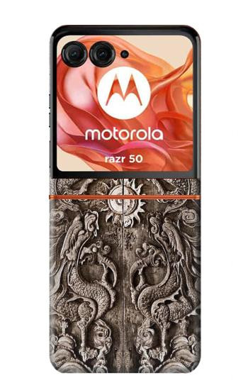 S3395 Dragon Door Hülle Schutzhülle Taschen für Motorola Razr 70,60,50, Razr (2026, 2025, 2024)