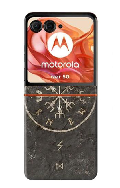 S3413 Norse Ancient Viking Symbol Hülle Schutzhülle Taschen für Motorola Razr 50