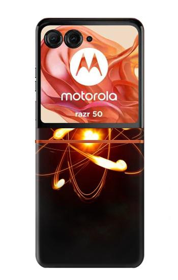 S3547 Quantum Atom Hülle Schutzhülle Taschen für Motorola Razr 70,60,50, Razr (2026, 2025, 2024)
