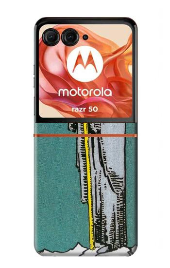 S3741 Tarot Card The Hermit Hülle Schutzhülle Taschen für Motorola Razr 70,60,50, Razr (2026, 2025, 2024)