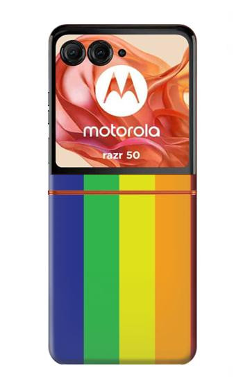 S3846 Pride Flag LGBT Hülle Schutzhülle Taschen für Motorola Razr 70,60,50, Razr (2026, 2025, 2024)