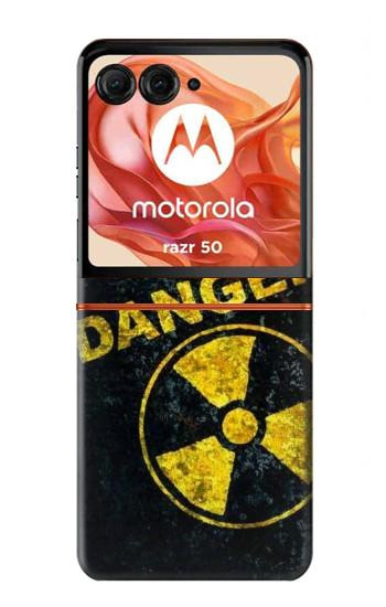 S3891 Nuclear Hazard Danger Hülle Schutzhülle Taschen für Motorola Razr 70,60,50, Razr (2026, 2025, 2024)