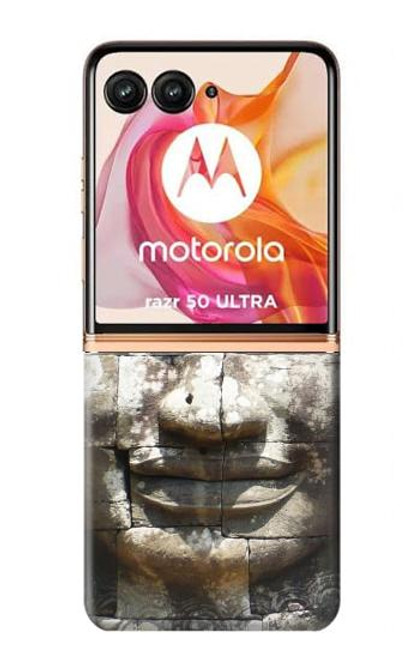 S0314 Ancient Cambodian Buddhism Hülle Schutzhülle Taschen für Motorola Razr 50 Ultra