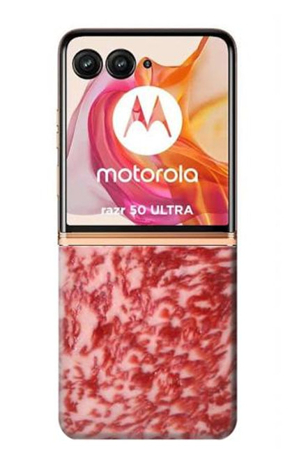S0626 Kobe Beef Hülle Schutzhülle Taschen für Motorola Razr 50 Ultra