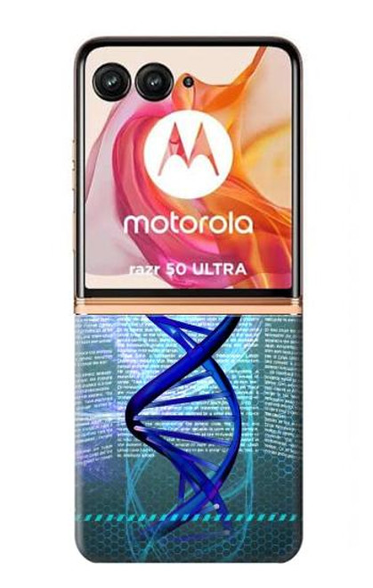 S0632 DNA Hülle Schutzhülle Taschen für Motorola Razr 50 Ultra