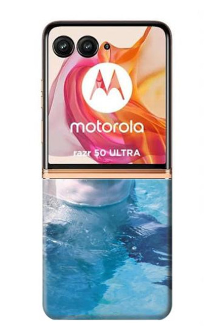 S1291 Dolphin Hülle Schutzhülle Taschen für Motorola Razr 50 Ultra