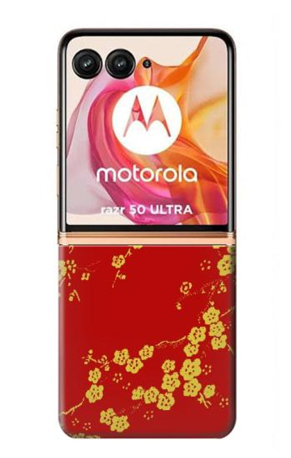 S2050 Cherry Blossoms Chinese Graphic Printed Hülle Schutzhülle Taschen für Motorola Razr 50 Ultra
