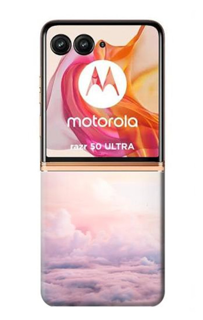 S2514 Cute Angel Wings Hülle Schutzhülle Taschen für Motorola Razr 50 Ultra