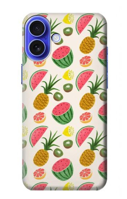 S3883 Fruit Pattern Hülle Schutzhülle Taschen für iPhone 16