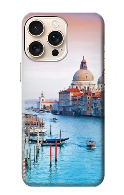 S0982 Beauty of Venice Italy Hülle Schutzhülle Taschen für iPhone 16 pro