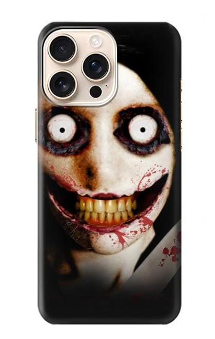 S1344 Jeff the Killer Hülle Schutzhülle Taschen für iPhone 16 pro