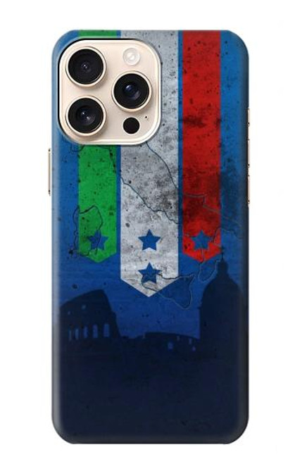 S2983 Italy Football Soccer Hülle Schutzhülle Taschen für iPhone 16 pro