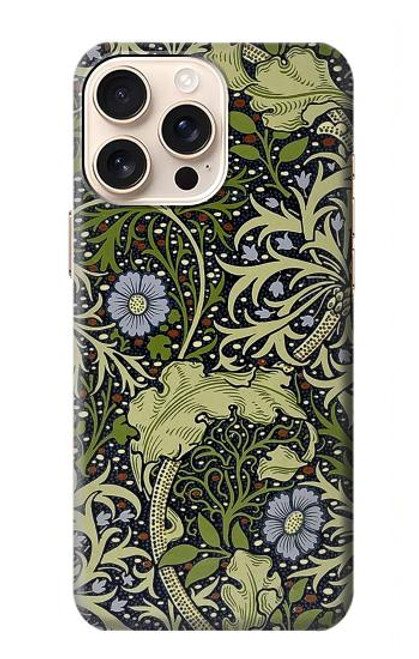 S3792 William Morris Hülle Schutzhülle Taschen für iPhone 16 pro