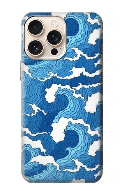 S3901 Aesthetic Storm Ocean Waves Hülle Schutzhülle Taschen für iPhone 16 pro