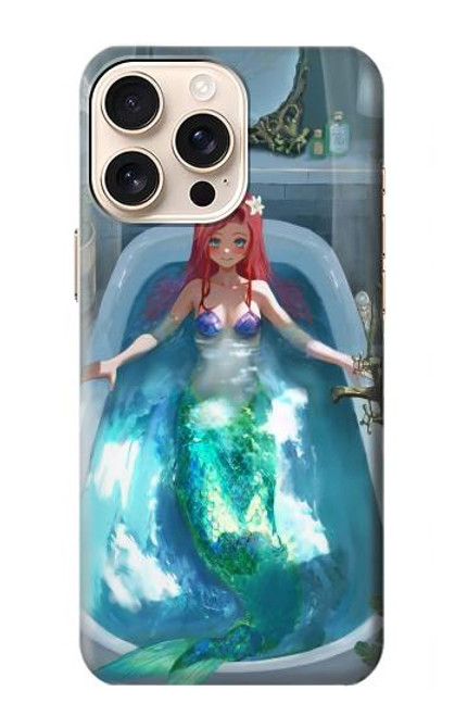 S3911 Cute Little Mermaid Aqua Spa Hülle Schutzhülle Taschen für iPhone 16 pro