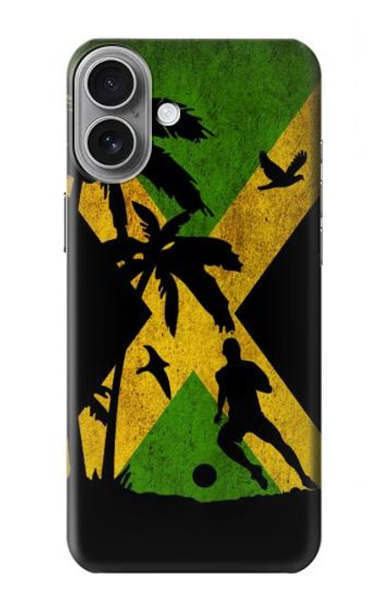 S2975 Jamaica Football Soccer Hülle Schutzhülle Taschen für iPhone 16 plus