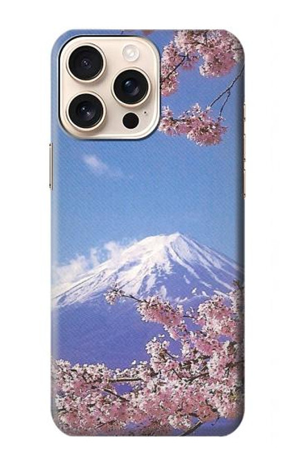 S1060 Mount Fuji Sakura Cherry Blossom Hülle Schutzhülle Taschen für iPhone 16 pro max