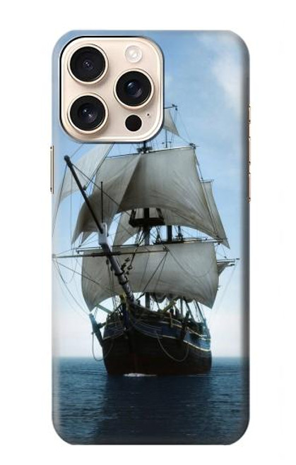 S1096 Sailing Ship in an Ocean Hülle Schutzhülle Taschen für iPhone 16 pro max