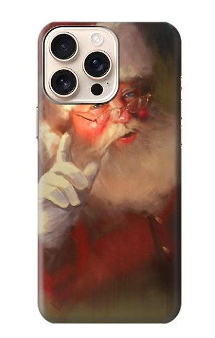 S1144 Xmas Santa Claus Hülle Schutzhülle Taschen für iPhone 16 pro max