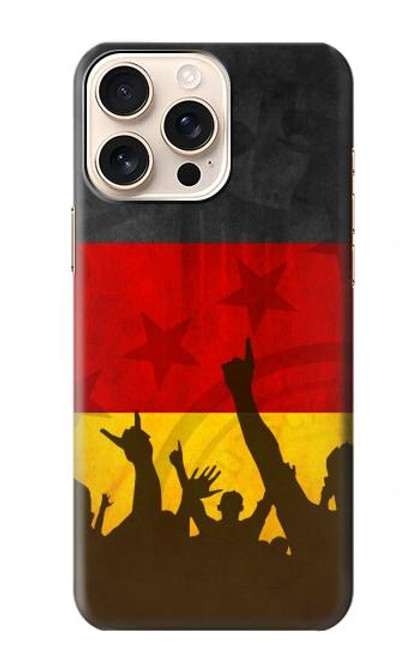 S2966 Germany Football Soccer Hülle Schutzhülle Taschen für iPhone 16 pro max