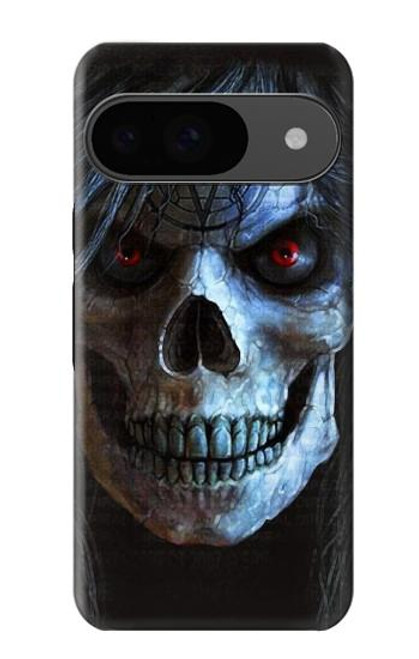 S2585 Evil Death Skull Pentagram Hülle Schutzhülle Taschen für Google Pixel 9