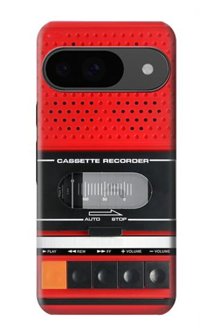 S3204 Red Cassette Recorder Graphic Hülle Schutzhülle Taschen für Google Pixel 9